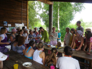 Мастер-класс Натальи Кобзарь на добром фестивале