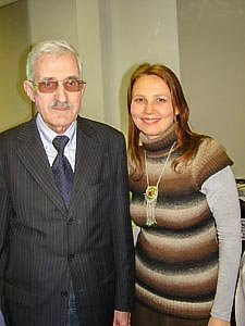 Наталья Кобзарь и Валентин Николаев